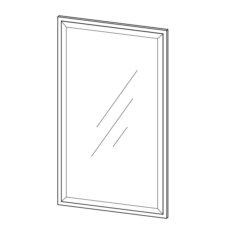 Fashion Wood Mirror