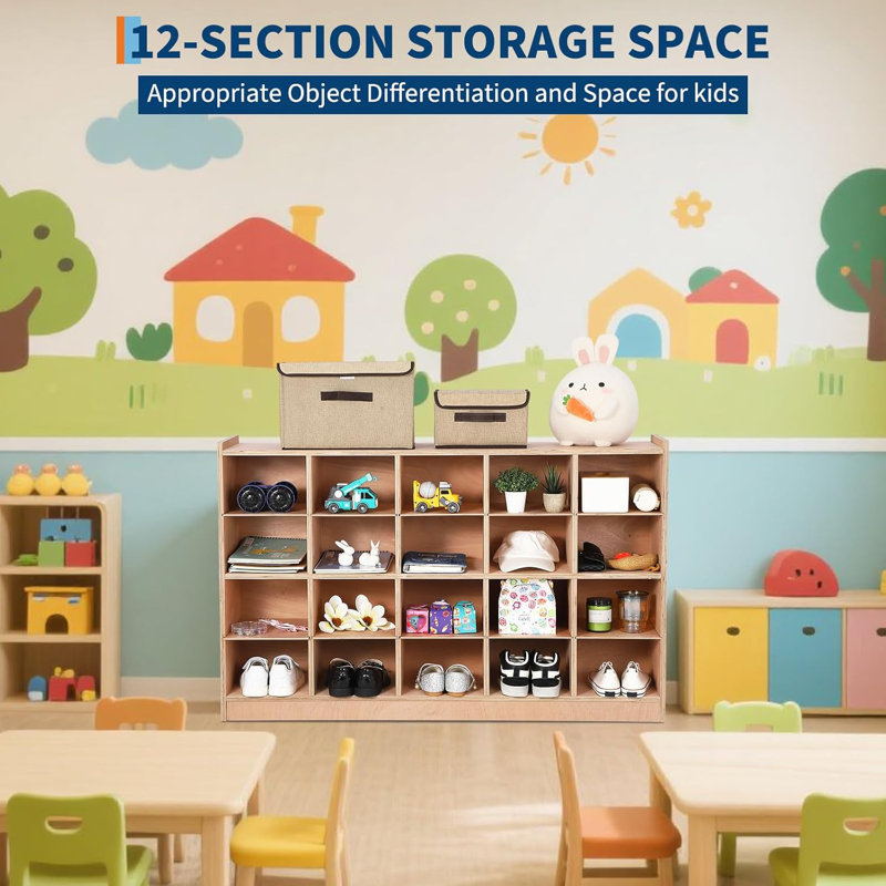 Armoire de rangement, casier de rangement avec 5 fixations anti-basculement, 4 roulettes et 2 boîtes