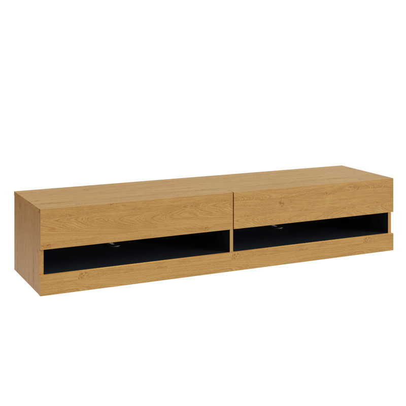 Chioke Unfinished TV Stand, Oak, 180