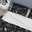 Ensemble de housse de couette Hollywood Glamour Diamond In Black And White - Glam-302449817