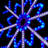 Large Snowflake Decoration with Blue and White Motion LED Lights-395907609-395907608