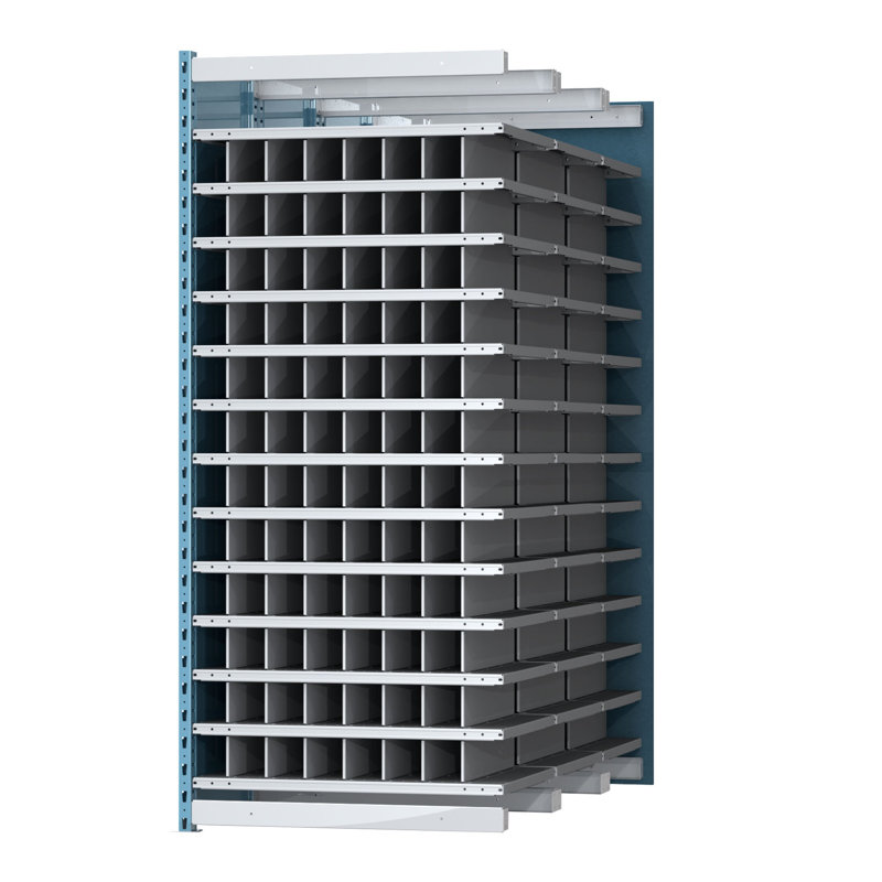 Étagère profonde à 13 tablettes, L 36 po x P 72 po x H 87 po