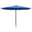 Saxis Outdoor Parasol with Wooden Pole-1312126839