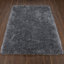 Tapis gris foncé touffeté à la main Petrey-1869966768