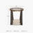 Lowrine End Table