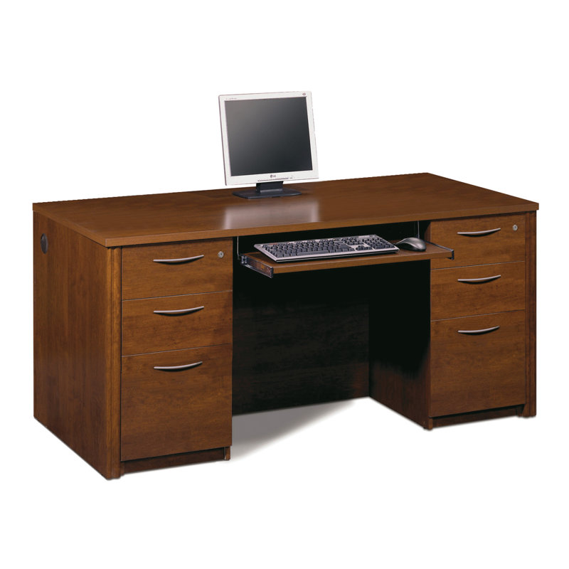 Karyn Executive Desk, Tuscany Brown