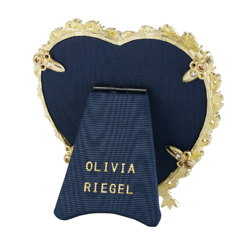 Contessa Metal Picture Frame, Gold/Blue