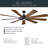 Gentry 85" 9 - Blade LED Windmill Ceiling Fan with Wall Control and Light Kit Included-742847671