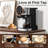 Electactic 20Bar Dual Boiler Espresso Machine,3-In-1 Automatic Coffee Maker For Espresso/Cappuccino/Latte, Built-In Milk Frother, Compatible With Grounds & Pods, 15-Second Heat Up, Compact Stainless Design