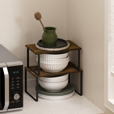 Turn-N-Tube 29.79cm W Manufactured Wood Shelving Unit