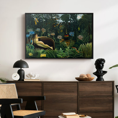 Le rêve (Le Rêve), 1910 - Henri Rousseau, toile tendue avec châssis