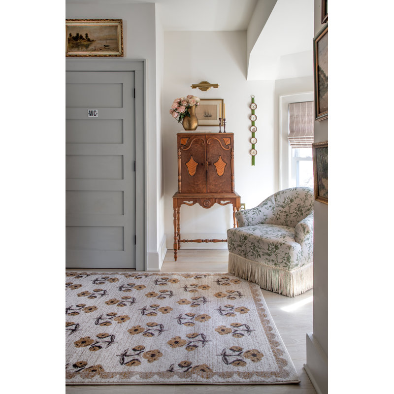 Jenni Yolo Home x Livabliss Louise Rug, Runner 2'8" x 7'3", Mustard