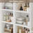 8-Tier Narrow Bathroom Storage Cabinet with Adjustable Shelves, Versatile Storage for Bathroom, Bedroom, or Study,Set of 2-1131691724
