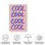 Bologola Cool, citation 02 sur toile-98095111