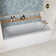 Streamline 66 in. x 32 in. Acrylic Right-Hand Drain Alcove Bathtub in Glossy White With External Drain