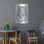 Art mural en métal «White Tiger I» par Tim O'Toole-101629251