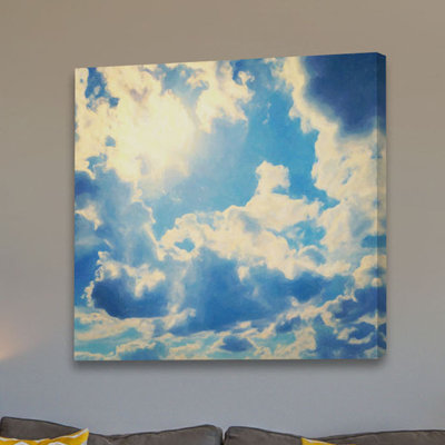 «Clouds» par Jen Lee - reproduction de photo sur toile tendue
