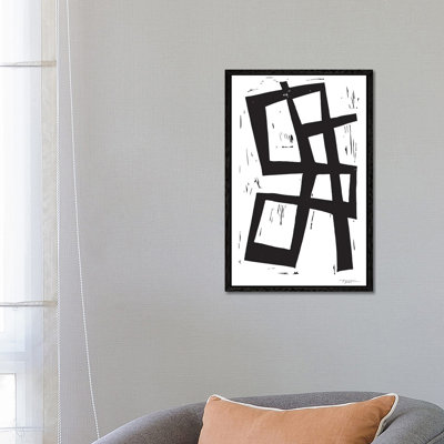 Simple Intersecting Lines by Statement Goods - Gallery-Wrapped Canvas Giclée on Canvas