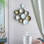 Décoration murale contemporaine en métal 24,5 po x 18 po