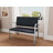 Newport Waiting Reception Loveseat Metal Frame-1897956033-1986148943