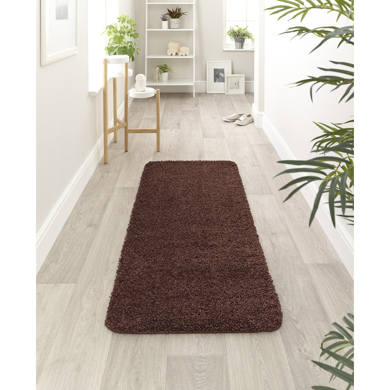 Kennington Solid Colour Area Rug, Runner 67 x 150cm