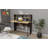 Traudel Writing Desk With Wall Shelf-364648061