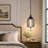 1 - Light Single Crystal LED Dimmable Pendant Light