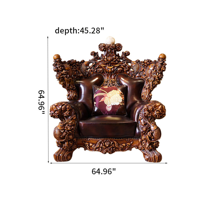 Fauteuil américain 64,96 po