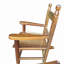 Chaise berçante pour enfants en chêne - Intérieur ou extérieur - Convient aux enfants - Durable-525091461