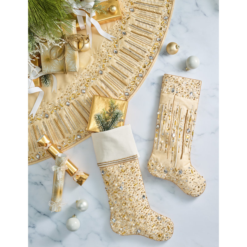 Gilded Spray Stocking