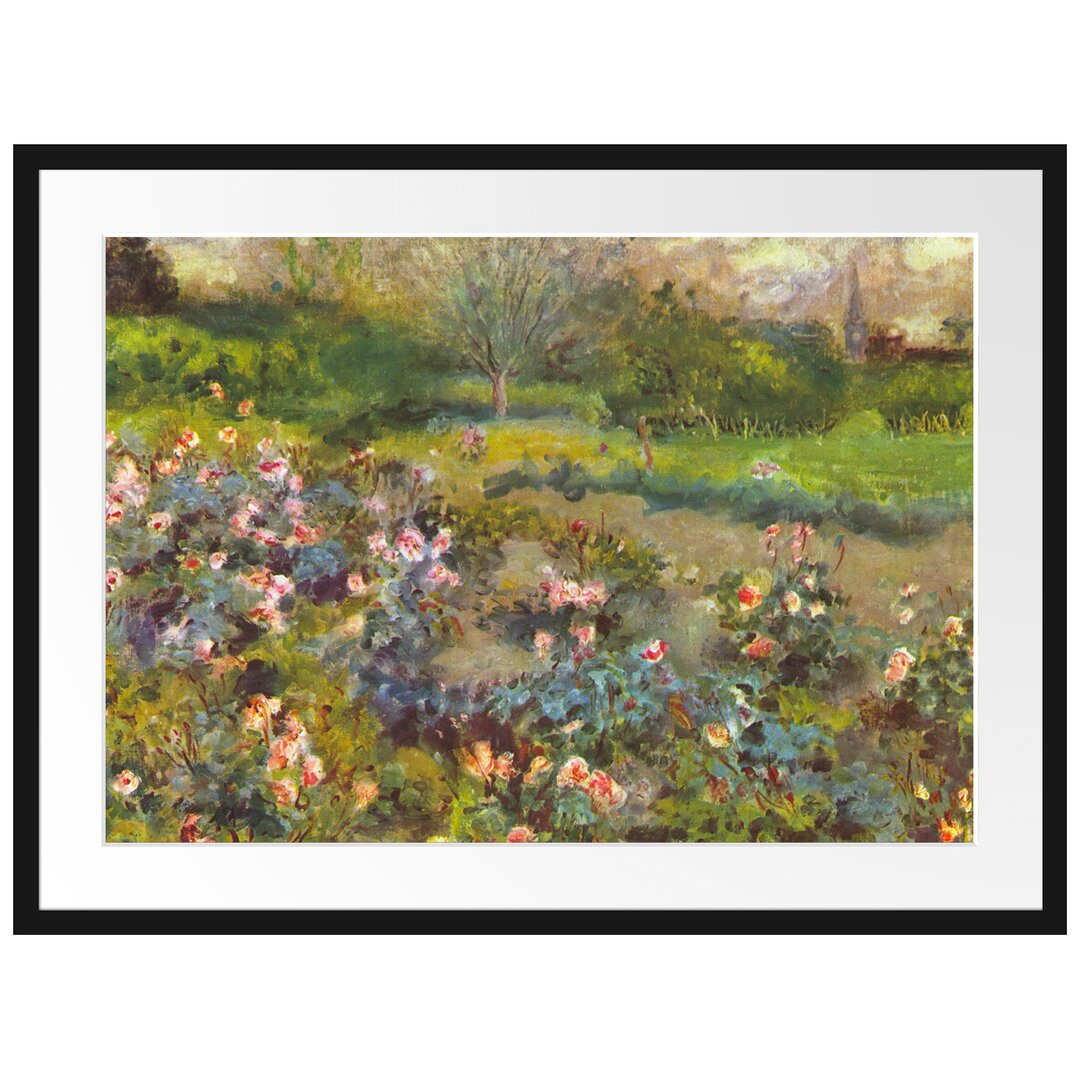 Gerahmter Kunstdruck Rose Grove von Pierre-Auguste Renoir