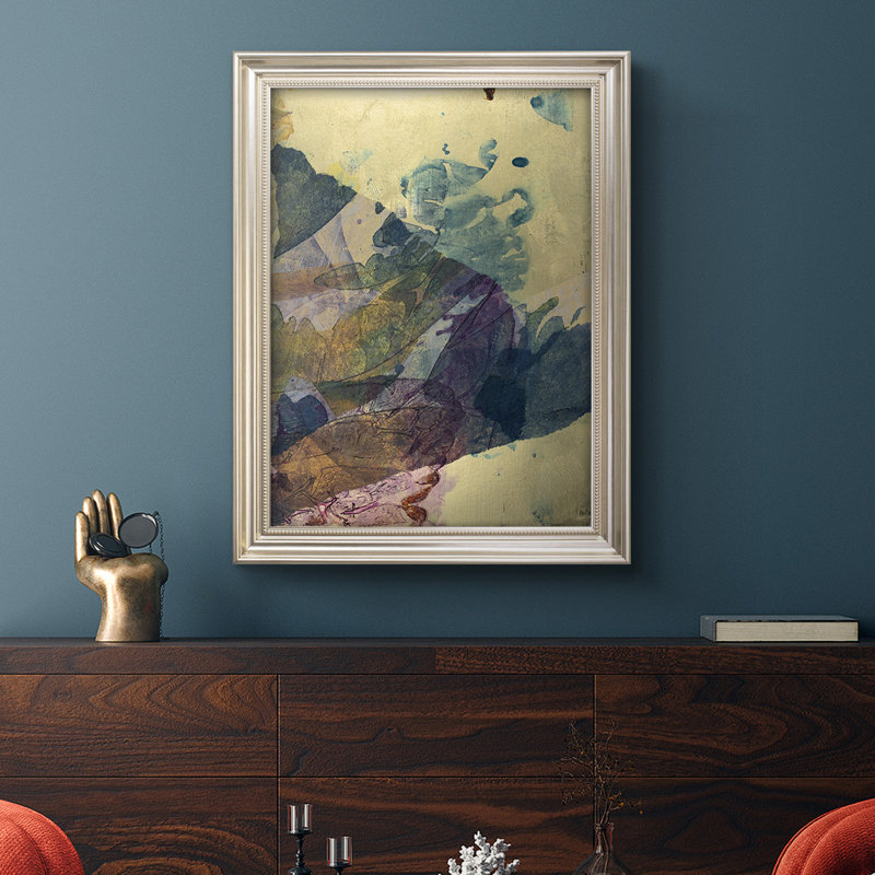Toile encadrée de qualité supérieure Monet's Landscape VI - prête à être accrochée, L 23 po x H 32 po