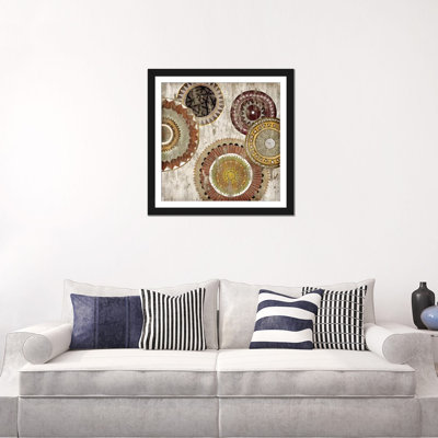 «Native Circle II», impression sur toile