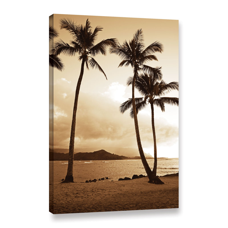 «Bali Hai Island Time» par Kathy Yates, reproduction de photo sur toile, H 18 po x l 12 po x P 2 po, Toile tendue