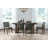 Darrah 7-Piece Wood Oval Dining Table Set With 6 Upholstered Chairs In Forest Green-130831004-130831010