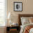 Zuly Round Ribbed Glass Table Lamp with Linen Shade