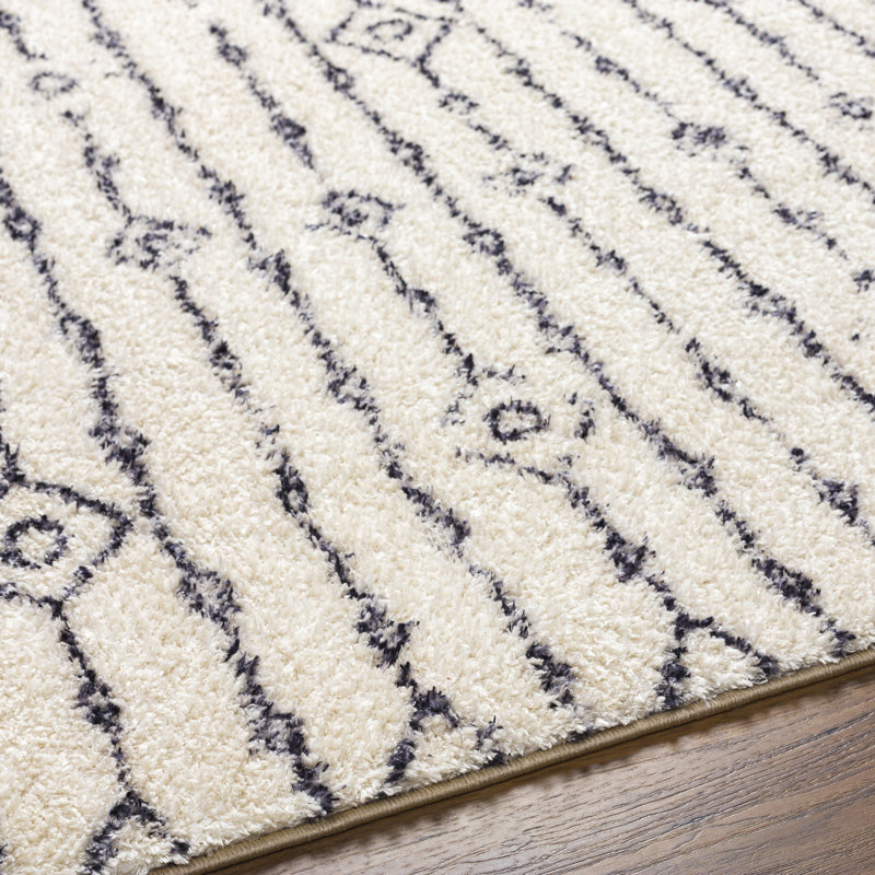 Pearl Machine Washable Area Rug, Rectangle 4'3" x 5'11"
