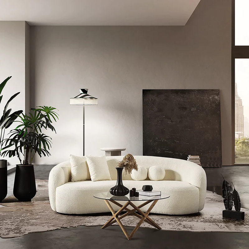 Delju 90'' Upholstered Sofa