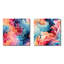 Corelli - Ensemble de 2 collages carrés abstraits-101852355-101852351