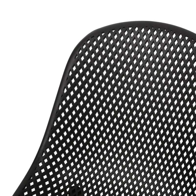 Chaise de terrasse Artha, Noir, noir, noir, noir