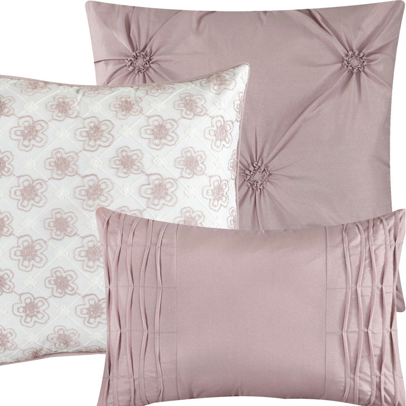 Elisha Reversible Comforter Set, King Comforter + 7 Additional Pieces