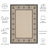 Arneshia Oriental Tan / Black Indoor / Outdoor Area Indoor/Outdoor Area Rug-1933963673