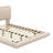 Upholstered Platform Bed with Sensor Light, 2 Large Backrests, USB Port and Socket-94282571-94282572
