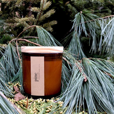 Pine Scented Jar Candle