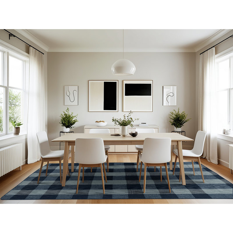 Machine Washable Botanical Brown Area Rug, Rectangle 7' x 10'
