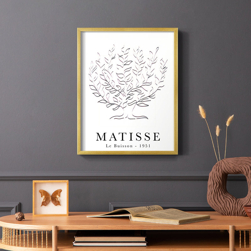 Matisse CLxxxv, reproduction encadrée - bois massif