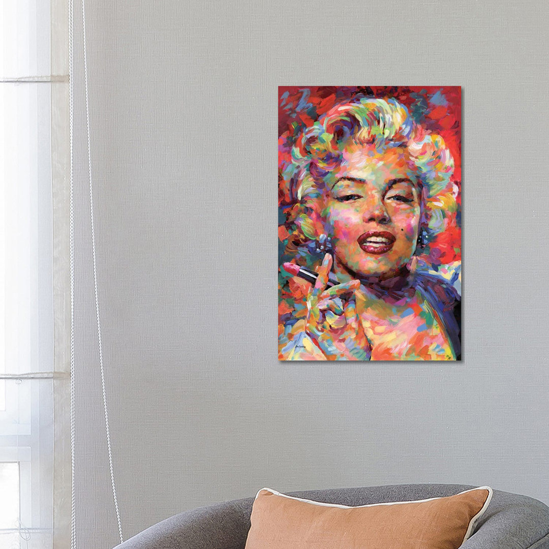 Leinwandbild - Gemälde „Marilyn Monroe” von Leon Devenice