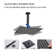 Ceiling Mounted Shower System Combo Set With 16 Inches Square Rain Shower Head