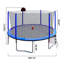Trampoline polyvalent avec plusieurs accessoires pour un divertissement ultime-112547399