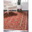 Tapis cerise à motif oriental Stirling-40280678